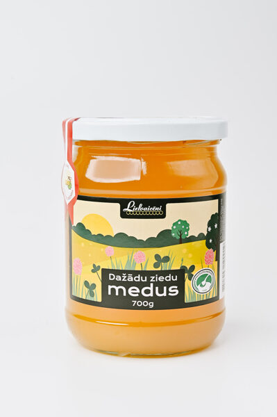 Dažādu ziedu medus